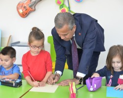 Başkanla Fotoğraflar