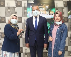 Başkanla Fotoğraflar