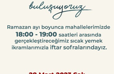 RAMAZAN PAYLAŞMAKTIR