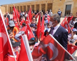 Başkanla Fotoğraflar
