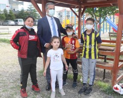 Başkanla Fotoğraflar