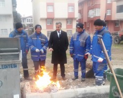 Başkanla Fotoğraflar