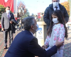 Başkanla Fotoğraflar