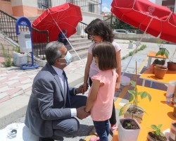 Başkanla Fotoğraflar