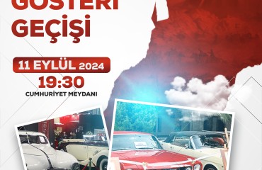 SAKARYA ZAFERİ 103. YIL ANTİKA ARAÇLAR GÖSTERİ GEÇİŞİ