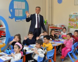 Başkanla Fotoğraflar