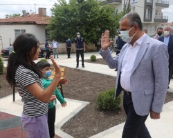 Başkanla Fotoğraflar