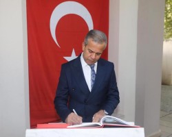 Başkanla Fotoğraflar