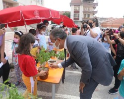 Başkanla Fotoğraflar