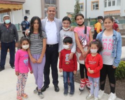 Başkanla Fotoğraflar