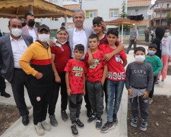 Başkanla Fotoğraflar
